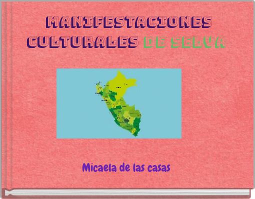 Front cover of 'Manifestaciones culturales de selva' 