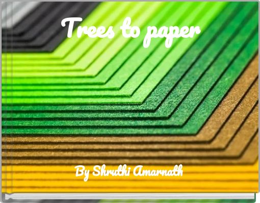 Book Cover for: Trees to paper