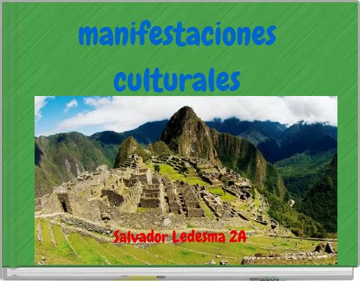manifestaciones culturales