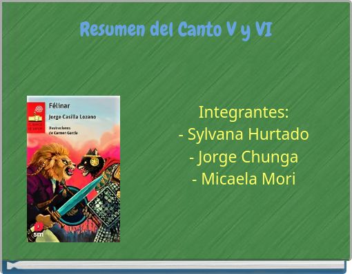 Resumen del Canto V y VI