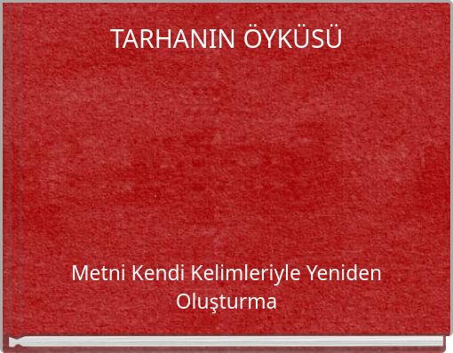TARHANIN ÖYKÜSÜ