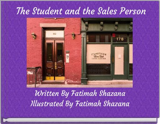 Front cover of 'The Student and the Sales Person' 