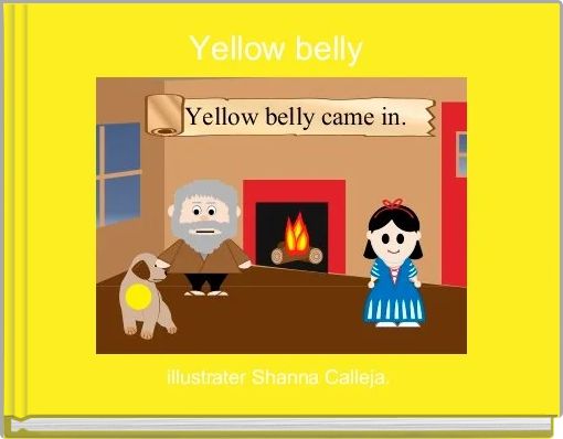 Front cover of 'Yellow belly ' 