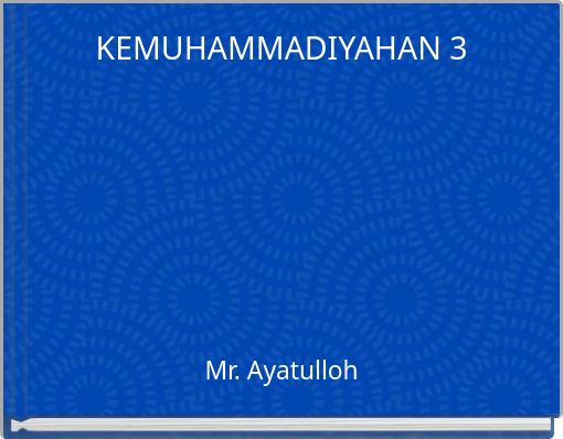 Front cover of 'KEMUHAMMADIYAHAN 3' 