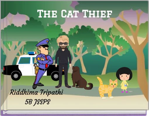 Front cover of 'The Cat Thief' 