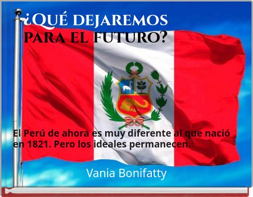 &iquest;Qu&eacute; dejaremos para el futuro?