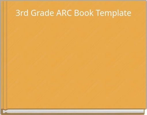 3rd Grade ARC Book Template