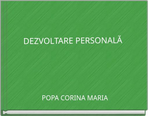 DEZVOLTARE PERSONALĂ