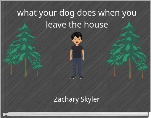 what your dog does when you leave the house