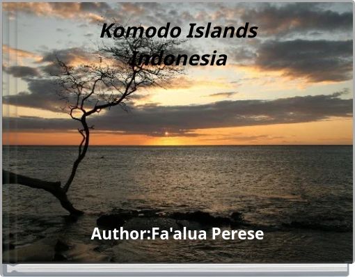 Front cover of 'Komodo Islands Indonesia' 