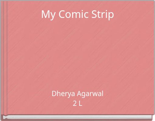 Front cover of 'My Comic Strip' 
