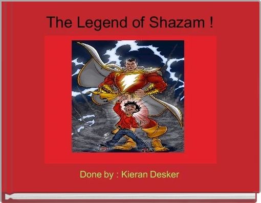 Front cover of 'The Legend of Shazam !' 