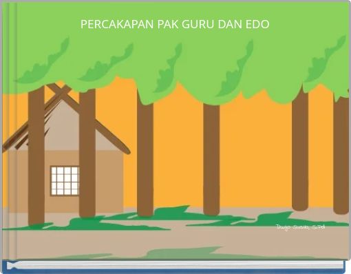 Front cover of 'PERCAKAPAN PAK GURU DAN EDO' 