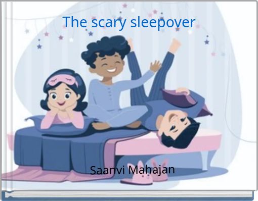 Front cover of 'The scary sleepover' 