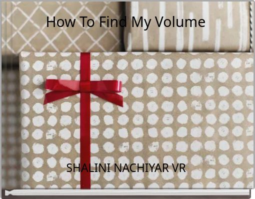 How To Find My Volume