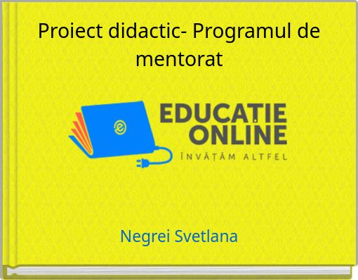 Proiect didactic- Programul de mentorat