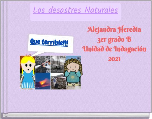 Los desastres Naturales