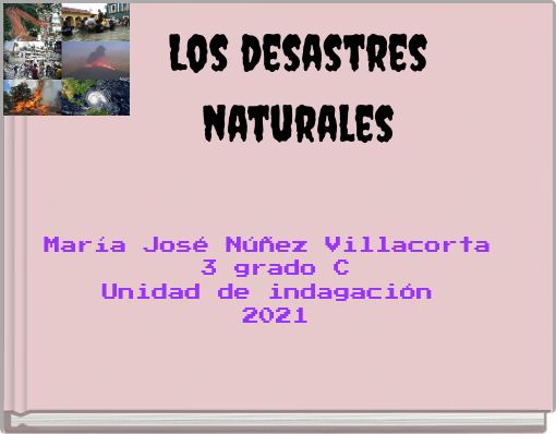 Book Cover for: Los desastres naturales