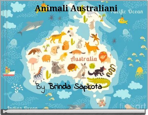 Front cover of 'Animali Australiani By Brinda Sapkota' 