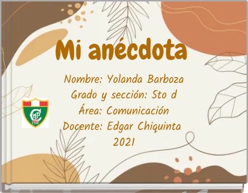 Book Cover for: Mi anécdota