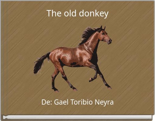 Front cover of 'The old donkey' 