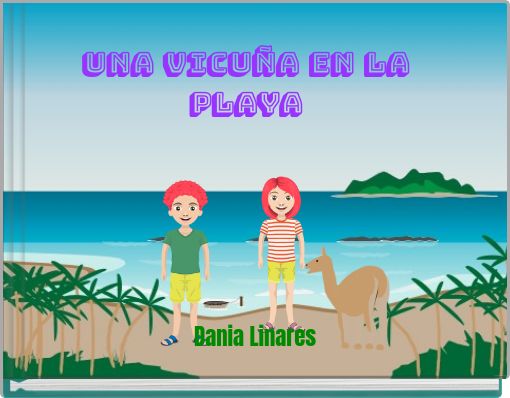 Una vicuña en la Playa