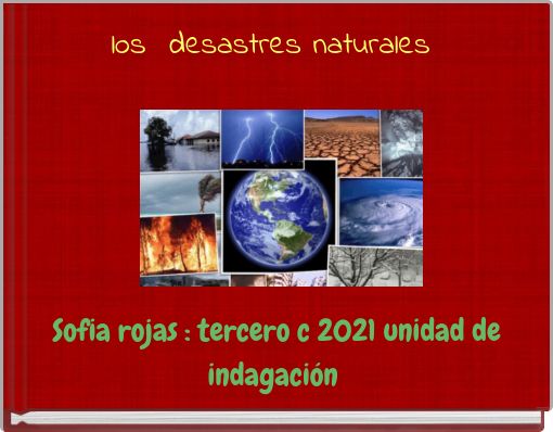 Book Cover for: los desastres naturales
