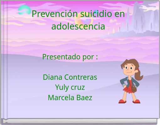 Prevención suicidio en adolescencia