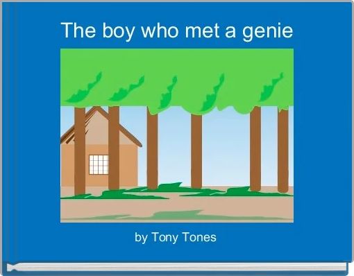 Front cover of 'The boy who met a genie ' 