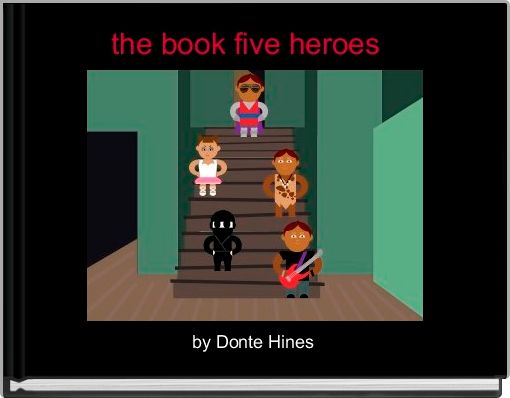 Front cover of 'the book five heroes  ' 