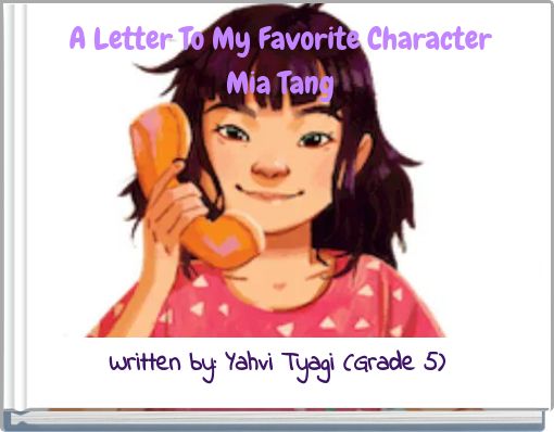 A Letter To My Favorite Character Mia Tang