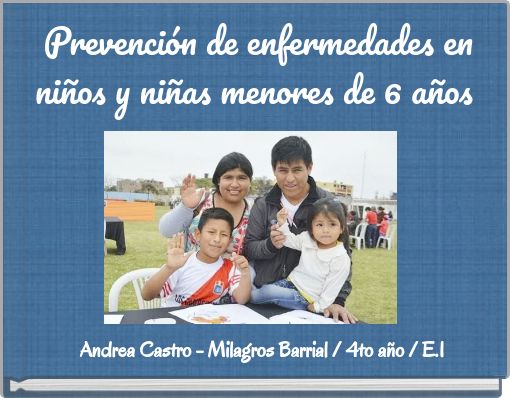 Prevención de enfermedades en niños y niñas menores de 6 años