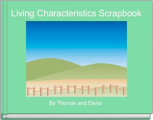 Living Characteristics Scrapbook