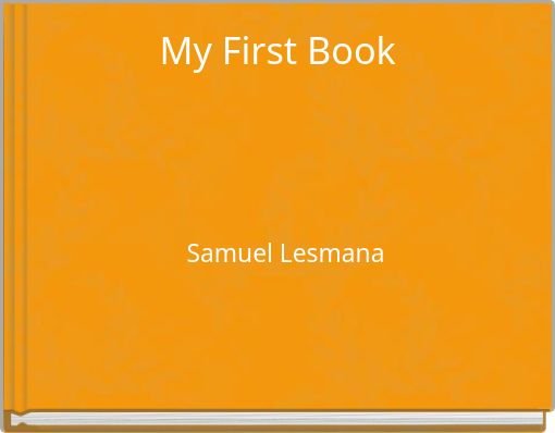My First Book