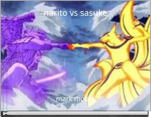 Book Cover for: narito vs sasuke