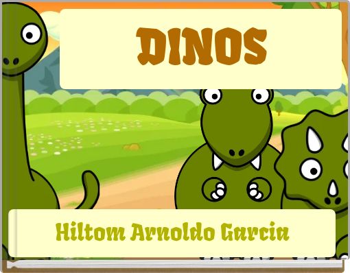 Front cover of 'DINOS' 