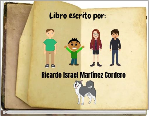 Front cover of 'Libro escrito por:' 