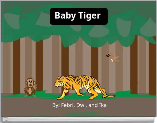 Front cover of 'Baby Tiger' 