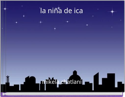 Front cover of 'la niña de ica' 