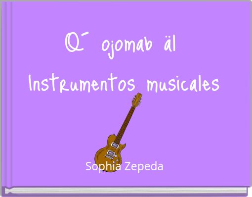 Q´ ojomab äl Instrumentos musicales