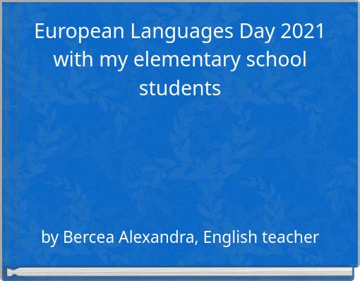 European Languages Day 2021 with my elementary school students