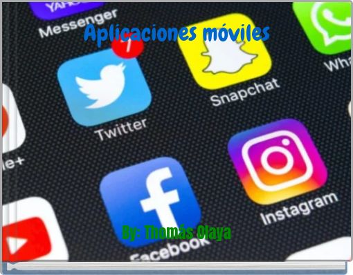 Aplicaciones m&oacute;viles