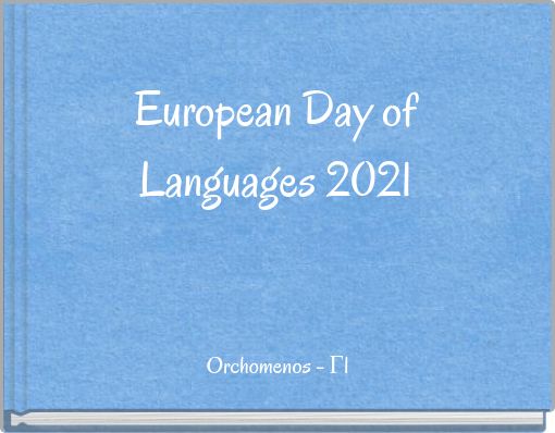 European Day of Languages 2021