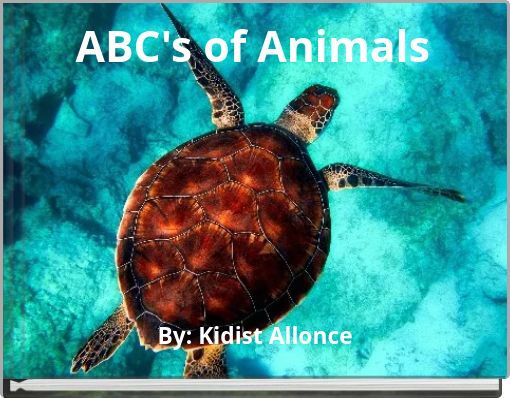 Front cover of 'ABC's of Animals' 