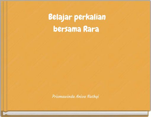 Belajar perkalian bersama Rara