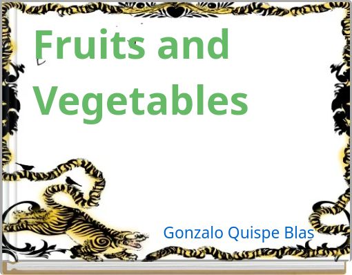 Front cover of 'Fruits and Vegetables' 