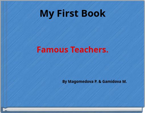Front cover of 'My First Book' 