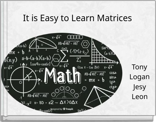 It is Easy to Learn Matrices