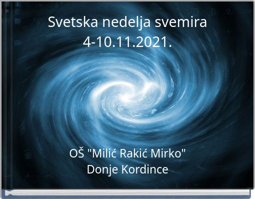Svetska nedelja svemira 4-10.11.2021.