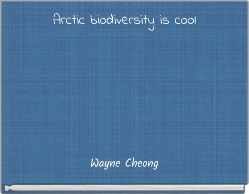 Arctic biodiversity is cool